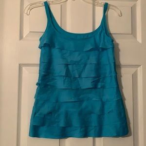 Ruffled tank top